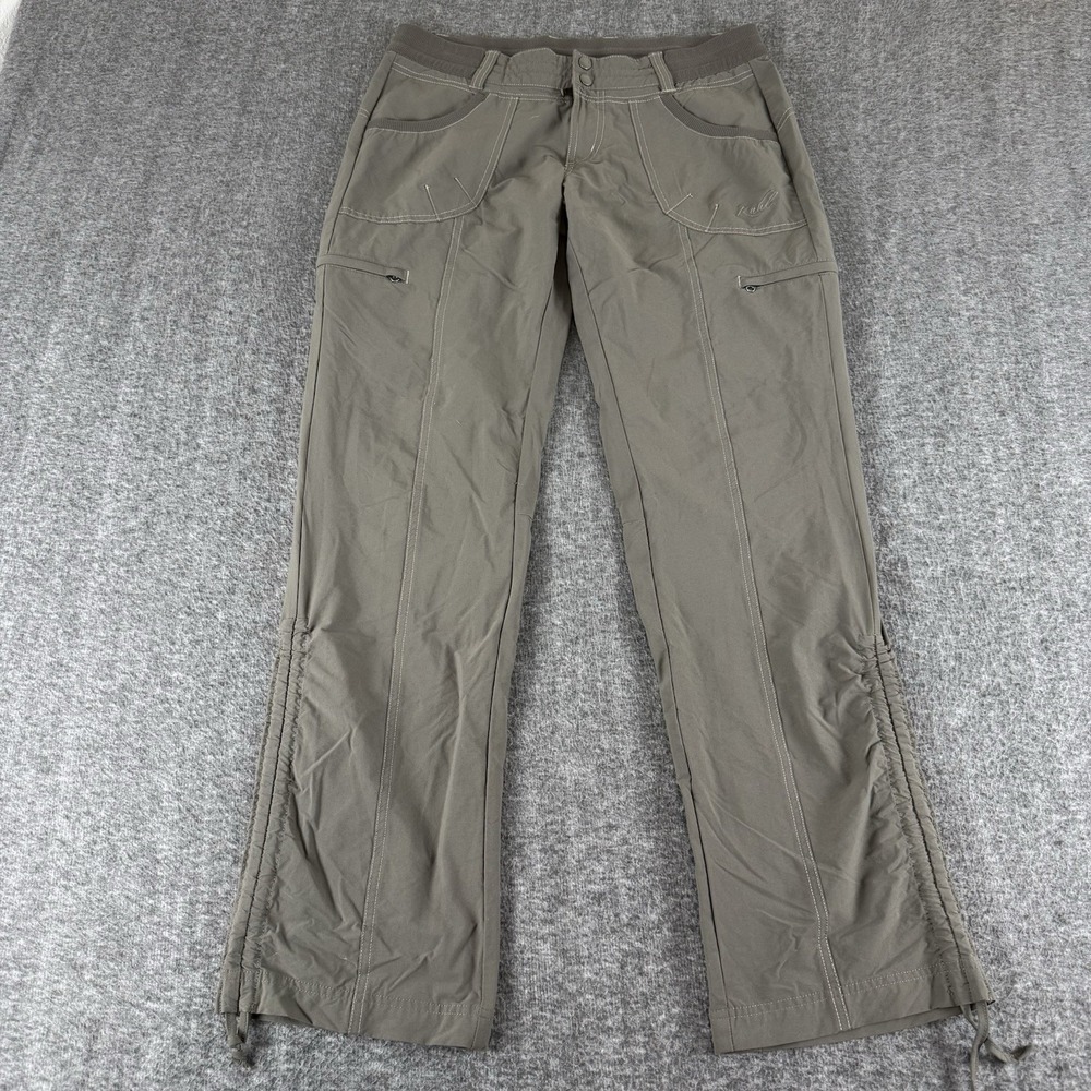 Kuhl Women's Hiking Pants Size 6 Olive Green Stretch Outdoor Travel